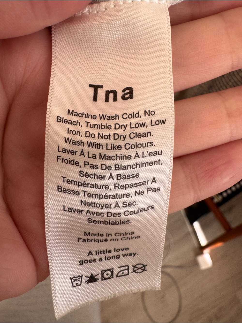 Aritzia TNA heather grey mock neck pullover - Picture 8 of 9